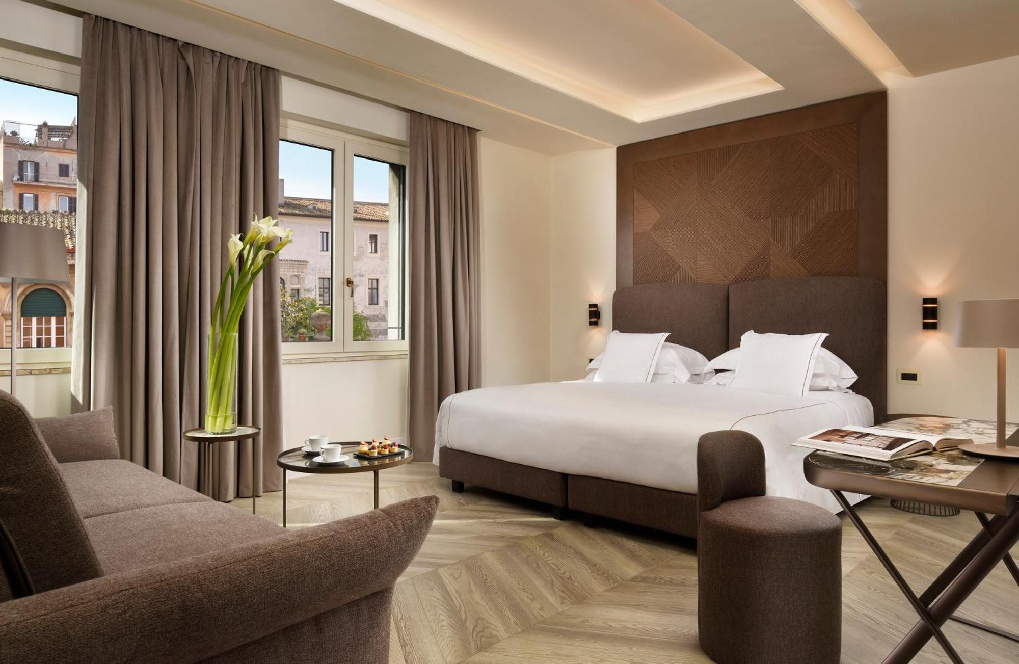 Fh55 Grand Hotel Palatino Rome Bagian luar foto