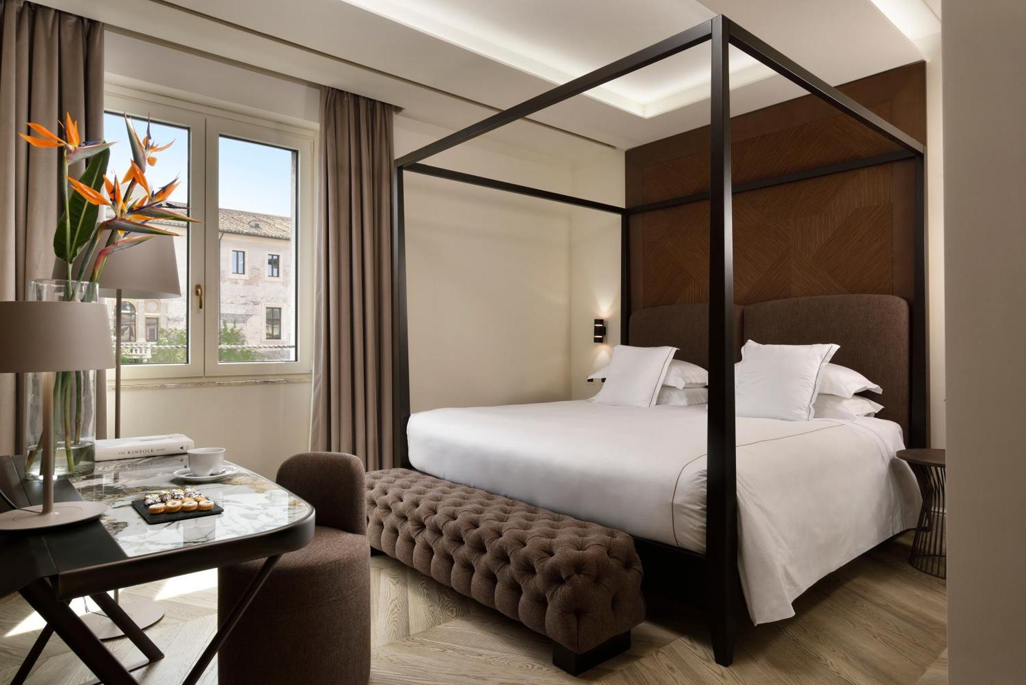 Fh55 Grand Hotel Palatino Rome Bagian luar foto