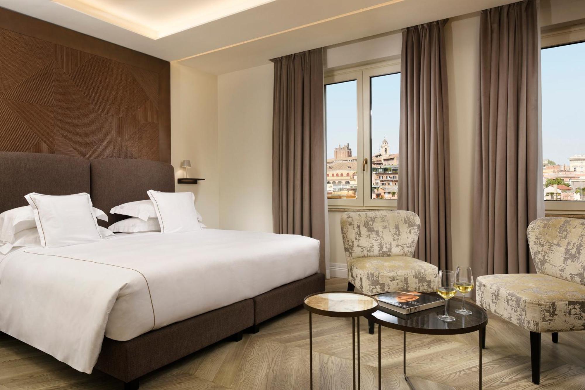 Fh55 Grand Hotel Palatino Rome Bagian luar foto