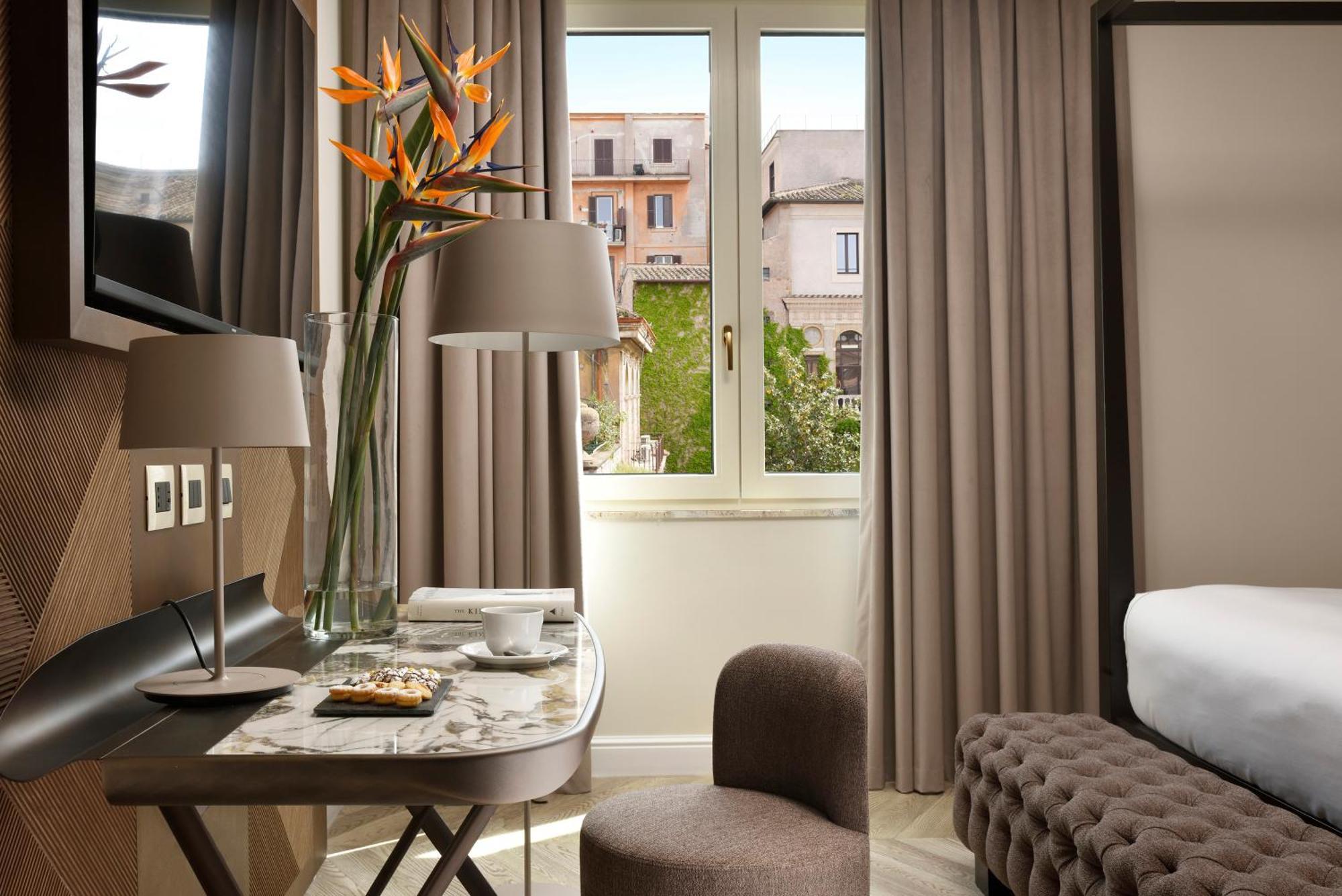 Fh55 Grand Hotel Palatino Rome Bagian luar foto