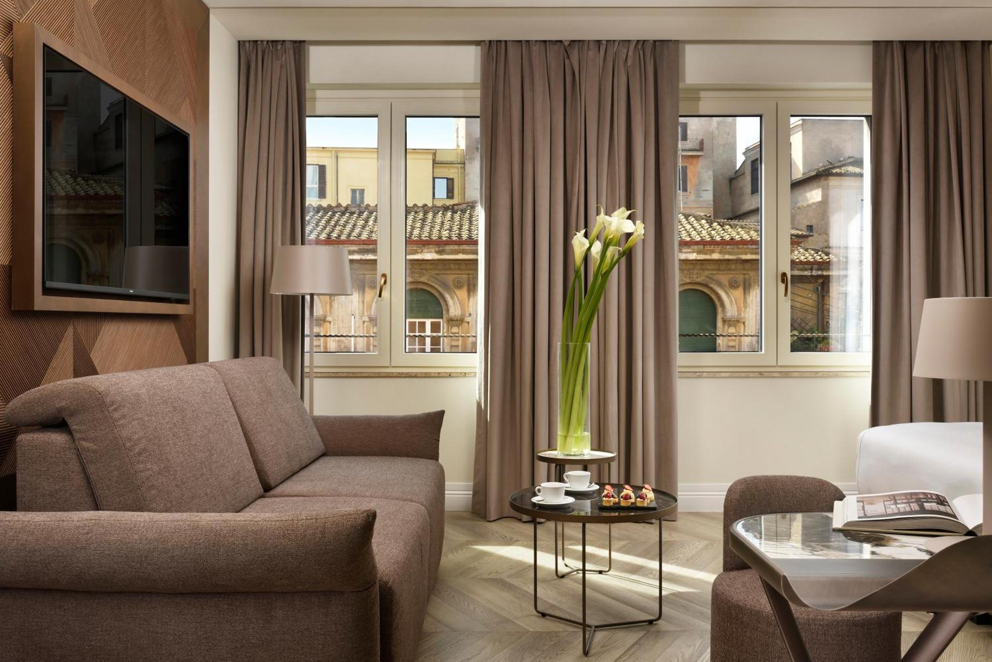 Fh55 Grand Hotel Palatino Rome Bagian luar foto
