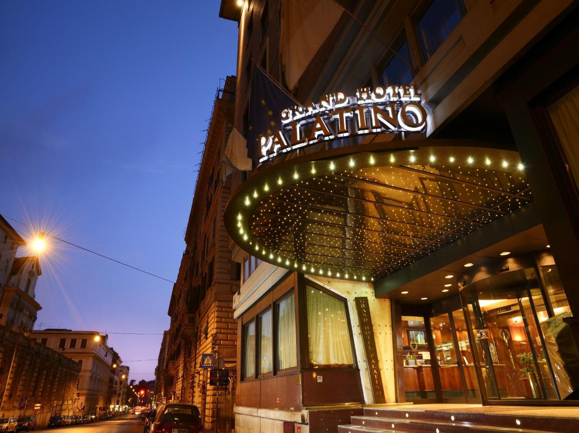 Fh55 Grand Hotel Palatino Rome Bagian luar foto
