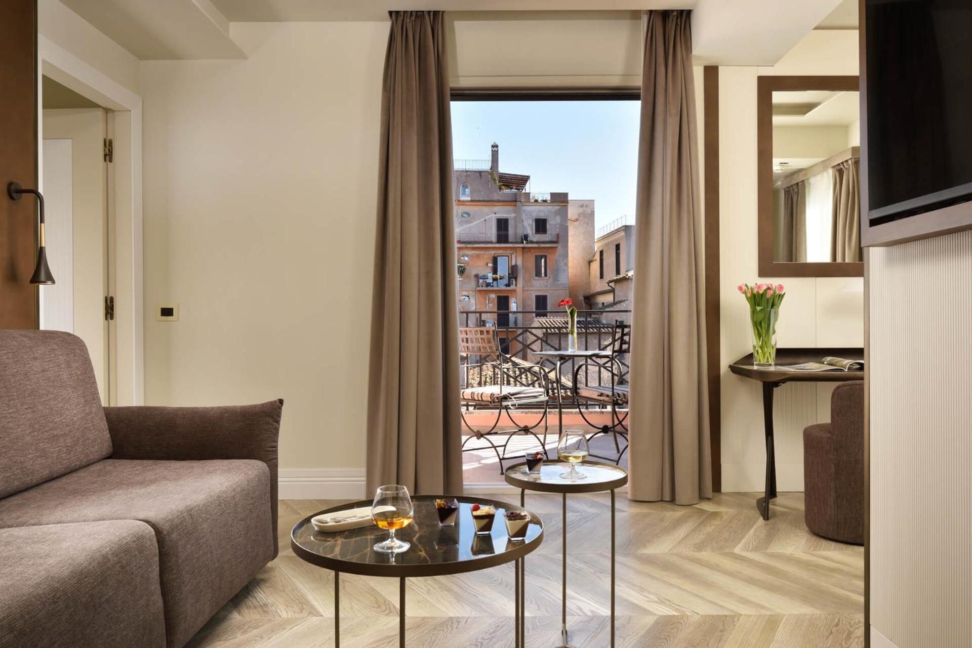 Fh55 Grand Hotel Palatino Rome Bagian luar foto