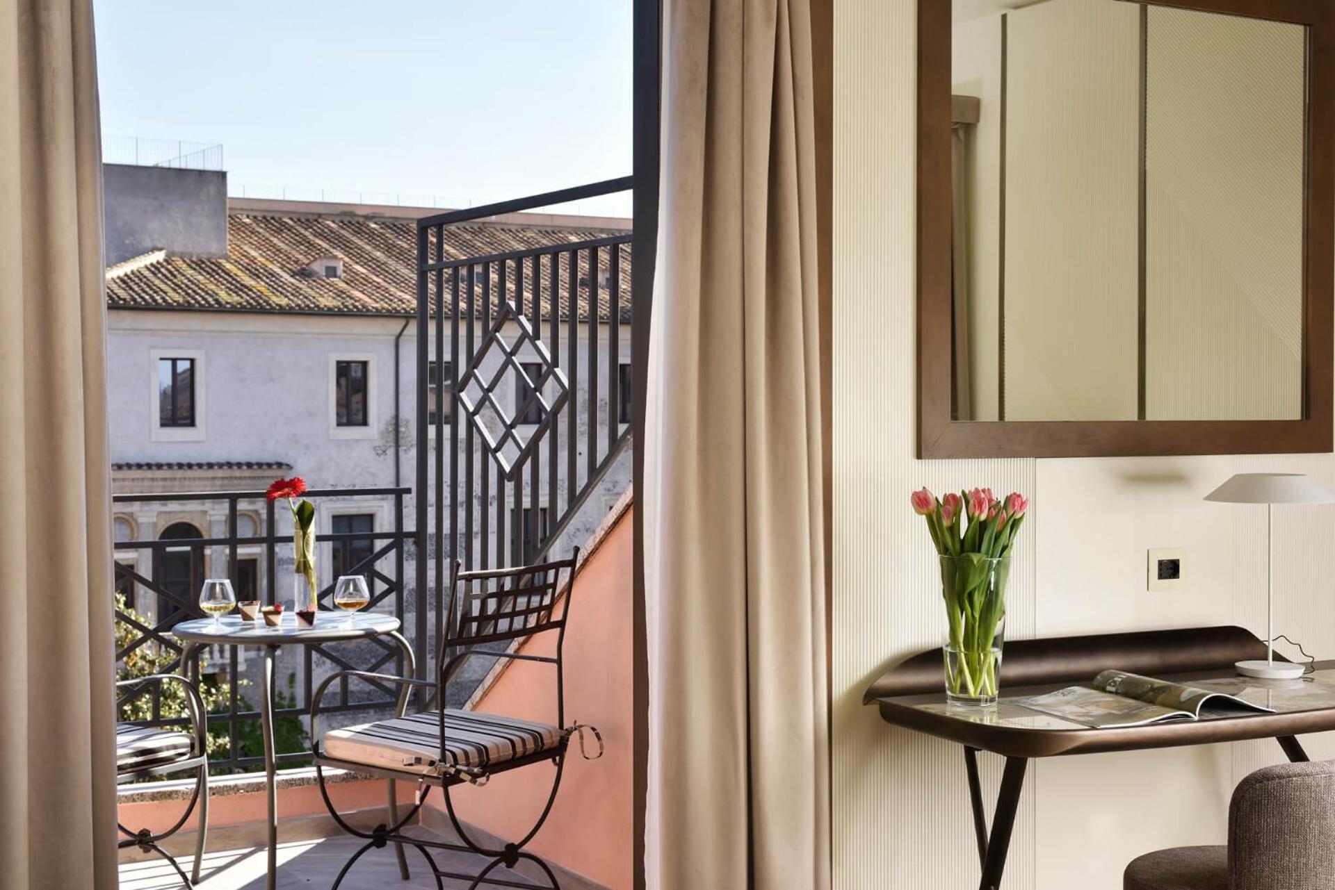 Fh55 Grand Hotel Palatino Rome Bagian luar foto