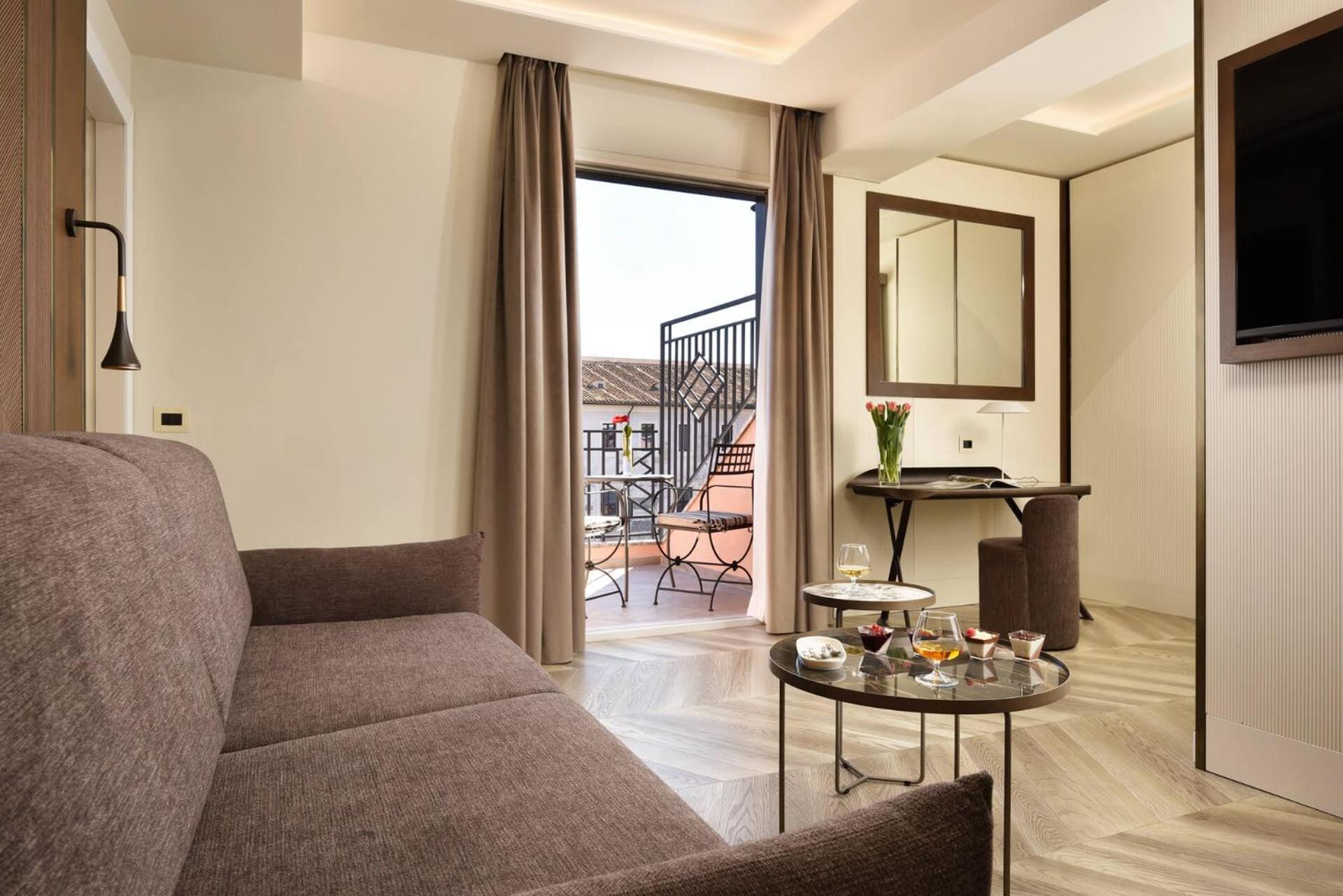 Fh55 Grand Hotel Palatino Rome Bagian luar foto