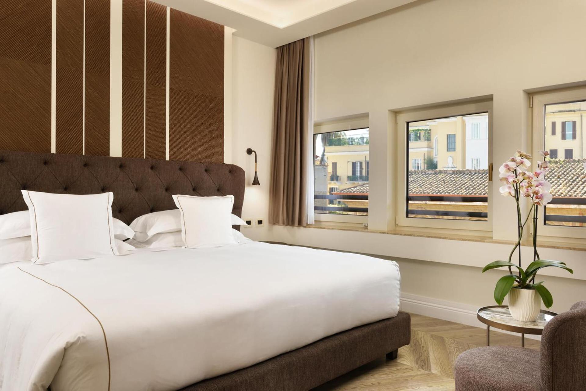 Fh55 Grand Hotel Palatino Rome Bagian luar foto