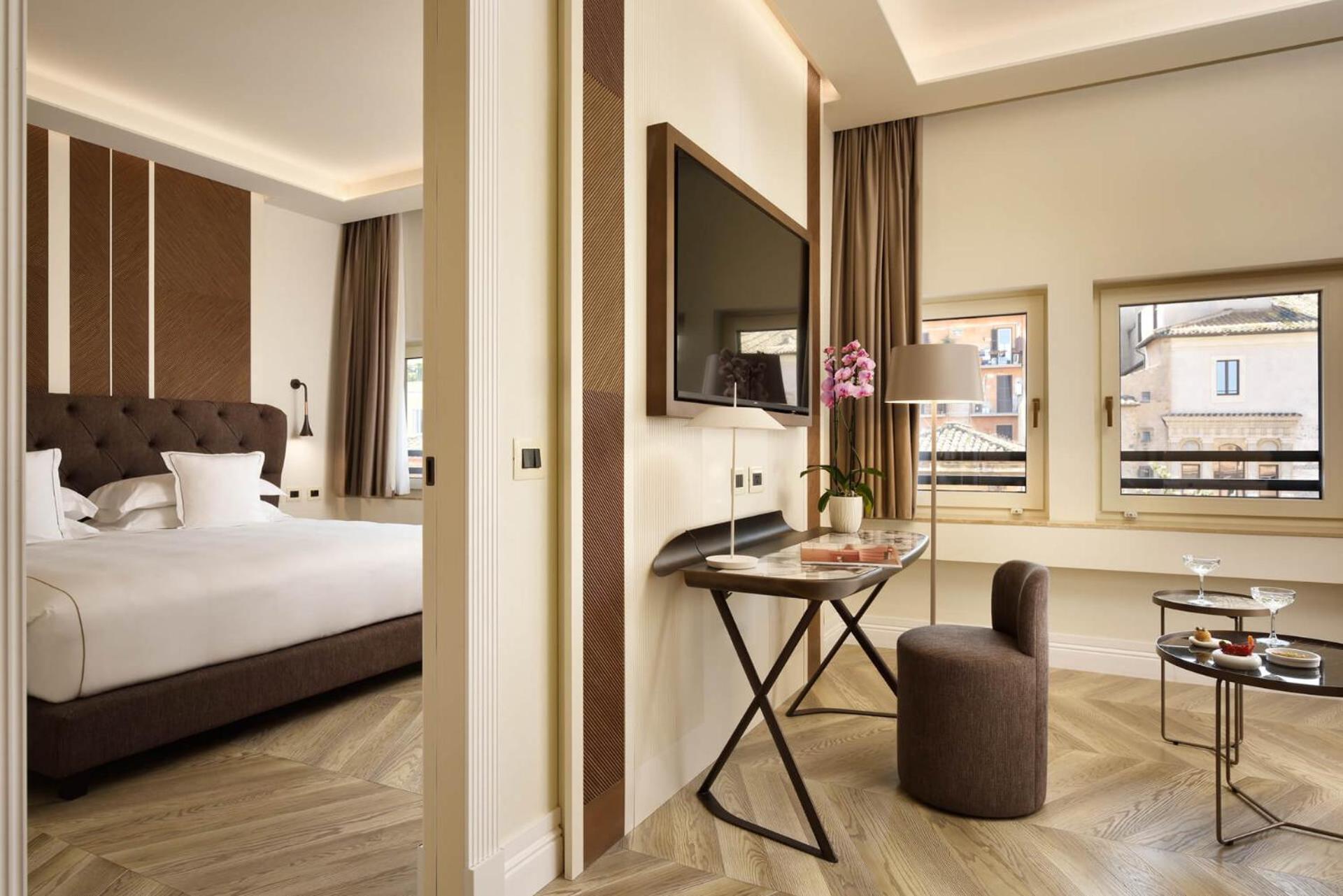 Fh55 Grand Hotel Palatino Rome Bagian luar foto