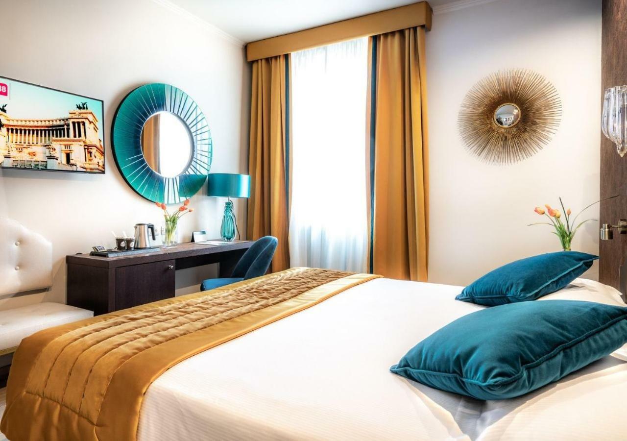 Fh55 Grand Hotel Palatino Rome Bagian luar foto